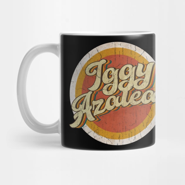 circle vintage Iggy Azalea by KewanAlasStore